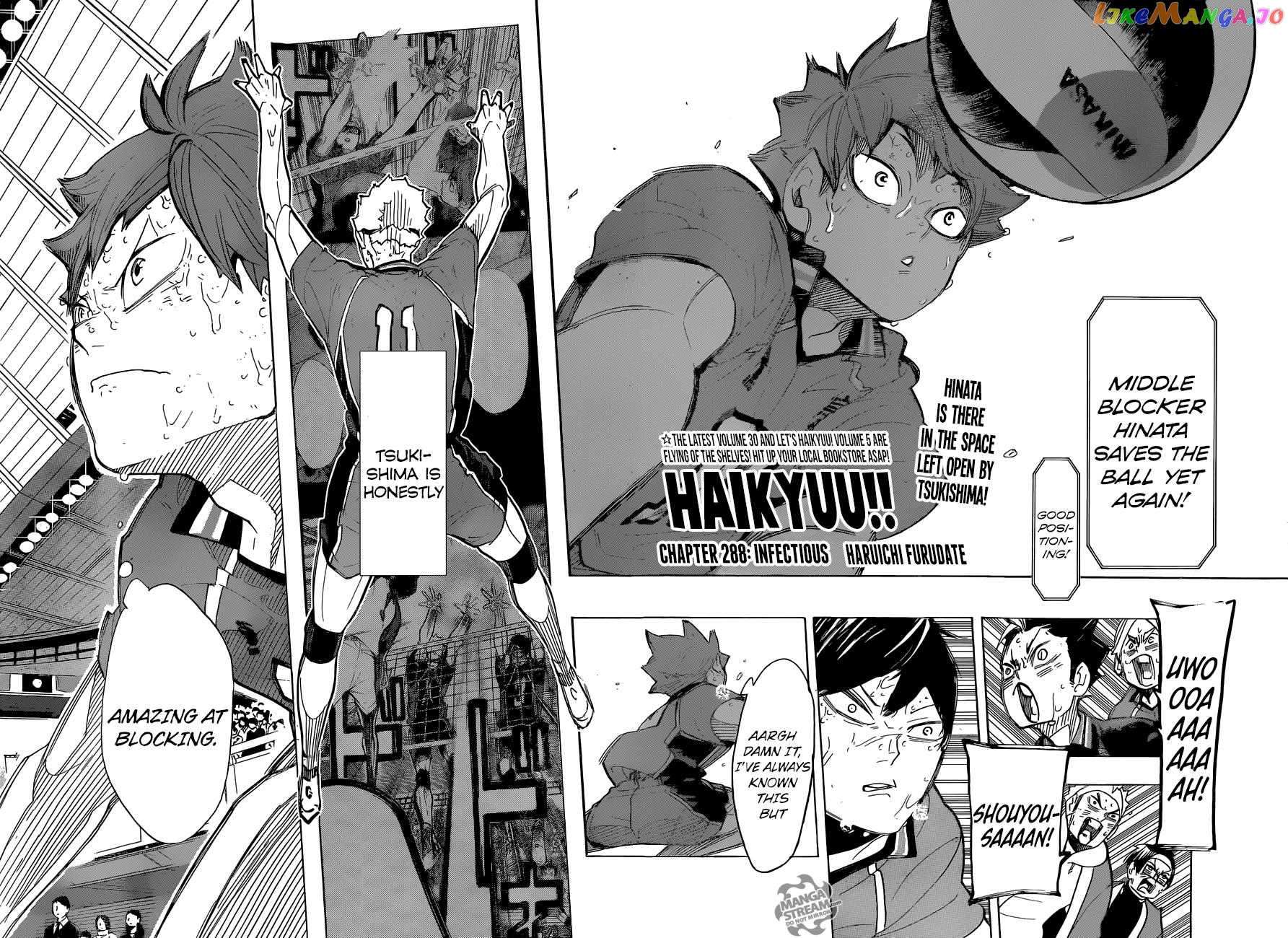 Haikyuu!!, Chapter 288 image 03